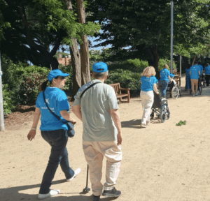sortida amb voluntaris