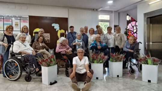 celebració festa sant Jordi residencia
